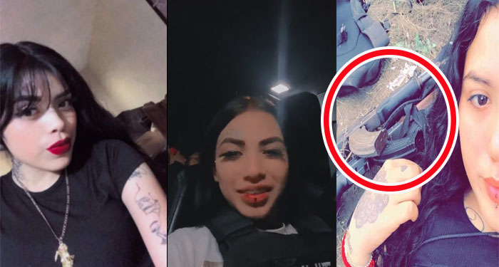 Se viralizan fotografías de Mixi, la Sicaria que se grabó antes de ser asesinada