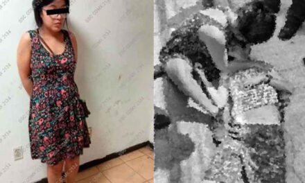 Mujer asesina a su novio clavándole un cuchillo en el pecho
