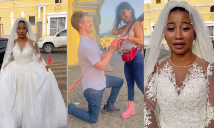 “Por fin me caso” Esme La Chapina se casa con el gringo (Video)