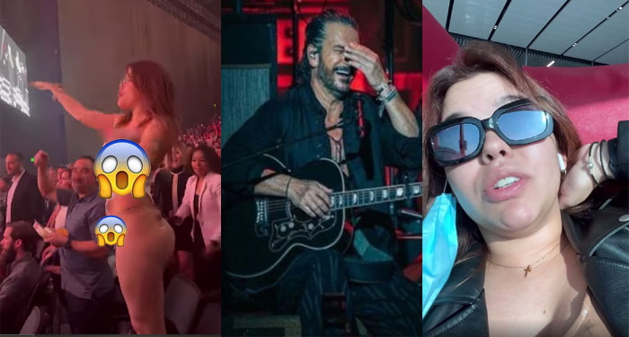 Fan que se quitó la ropa en Concierto de Ricardo Arjona responde críticas (Video)