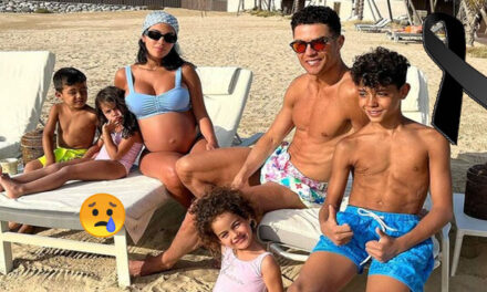 Con lágrimas Cristiano Ronaldo anunció el fallecimiento de uno de sus hijos