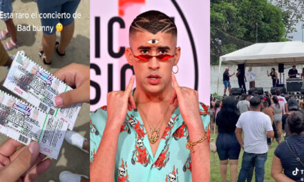 Fanáticos de Bad Bunny asistieron a concierto de imitador y fueron estafados (Video)