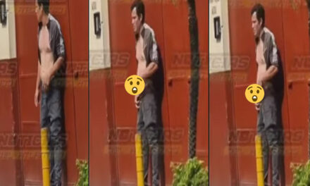 Hombre es captado enseñando sus partes a las niñas que pasan por el lugar (Video)