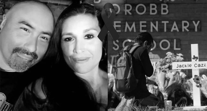“Doble Tragedia” Muere de un Infarto esposo de una de las maestras fallecidas abatida a tiros en Texas