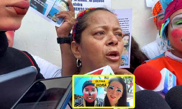 Madre de Payasitos desaparecidos da fuertes declaraciones sobre amenazas (Video)