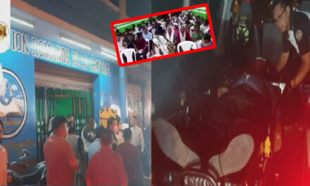 Momento exacto de fuerte balacera en Iglesia evangélica en la avenida Bolívar (Video)