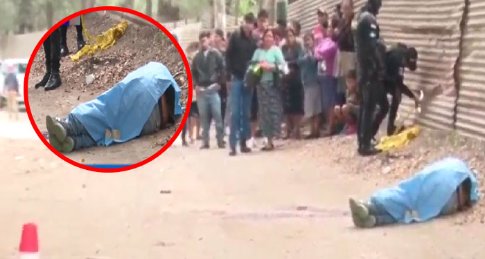 Joven es asesinado a balazos por sujetos desconocidos (Video)