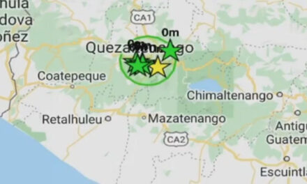 Temblor de magnitud 5.1 sacude a los guatemaltecos esta mañana (Video)