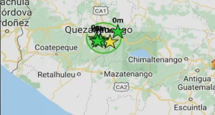 Temblor de magnitud 5.1 sacude a los guatemaltecos esta mañana (Video)
