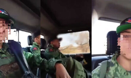 Momento en que sicarios se graban cantando antes de tirar los cadáveres (Video)