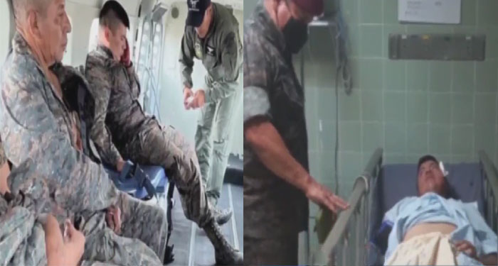 Ataque armado entre Ixtahuacán y Sololá deja cuatro soldados gravemente heridos de bala (Video)