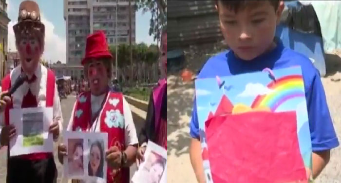 Sindicato de payasos pide ayuda económica para brindarle apoyo a los hijos de pareja desaparecida