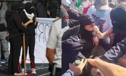 Manifestación de estudiantes de la USAC se sale de control y toman de rehén a un agente de la PNC (Video)