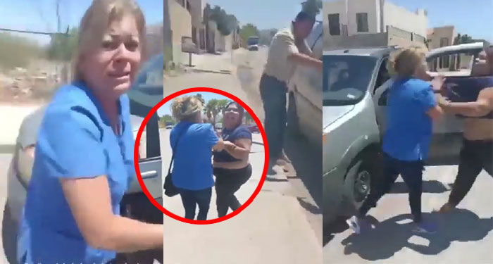 Momento en que hermanas descubre a su padre saliendo del motel con su tía (Vídeo)