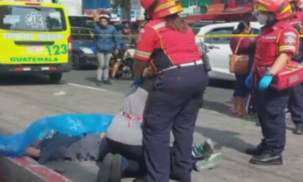 Fuerte balacera en la colonia Bethania zona 7 capitalina deja una persona fallecida (Video)