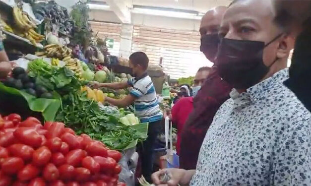 Diputados van de compras al mercado central y encuentran elevados los precios (Video)