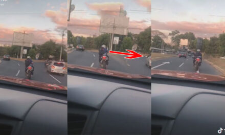 Momento exacto en líder de una pandilla le dispara a conductor (Video)
