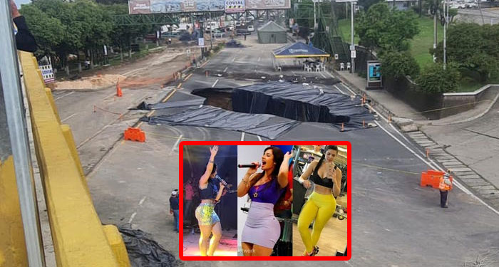 La pastora que acudió a “Orar” en el hundimiento de la Ruta al Pacifico (Video)