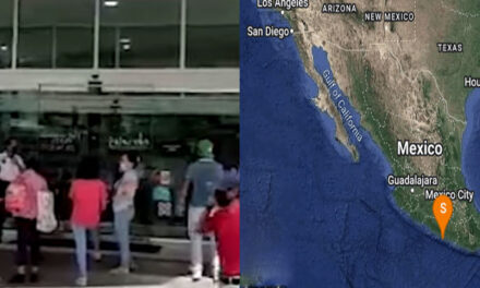 Momento del fuerte sismo ocurrido en México (Video)