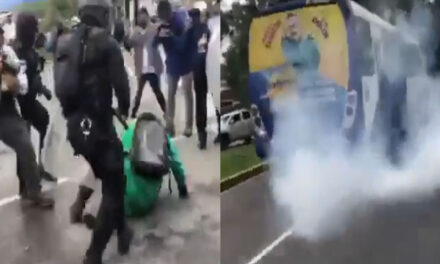 Momento exacto en que Antimotines liberan la Calzada Roosevelt (Video)