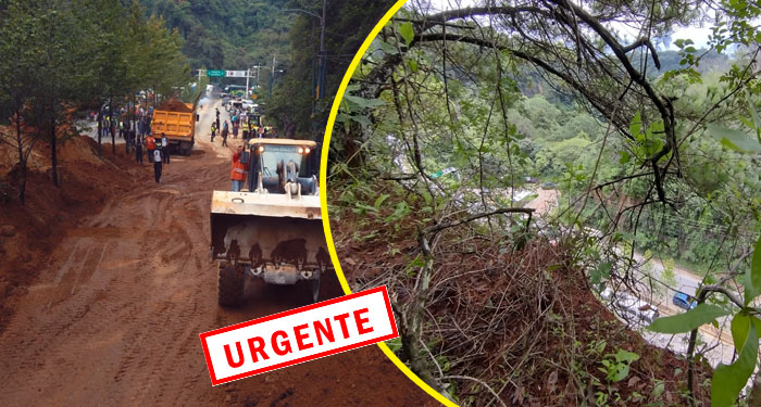 Ruta Interamericana podría quedar inhabilitada por fuertes fisuras (Video)