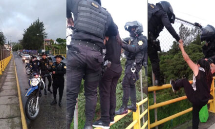 Mujer pretendía acabar con su vida desde el puente la asunción (Video)