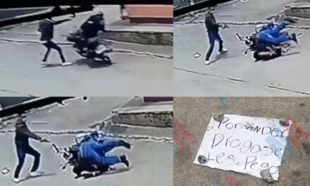Sale a luz el momento del brutal asesinato del distribuidor de drogas en Amatitlán (Video)