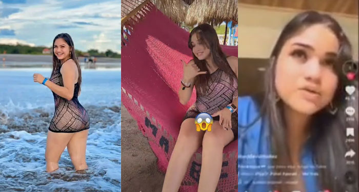 Tiktoker denuncia a la persona que publicó fotos y videos íntimos de ella (Video)
