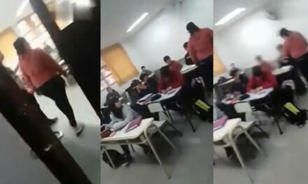 Descubre que su hijo es acosado y va a la escuela a enfrentar al responsable (Video)