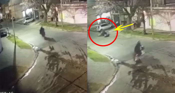 Momento en que hombre se resistió a un asalto y termina matando a dos delincuentes (Video)