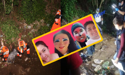 Localizan Zapatos y maletín pinta caritas en hallazgo de dos cadáveres en Villa Nueva