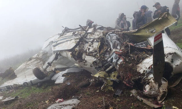 Cae avioneta en Sololá cuando se dirigía a Quetzaltenango