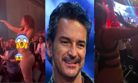 “Lo hizo de Nuevo” Fan de Ricardo Arjona se quita la ropa en pleno show (Video)