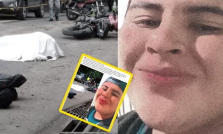 Joven perdió la vida tras caer de su motocicleta y es arrollado por un tráiler