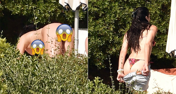 Fotógrafo capta el momento en que Dua Lipa enseña de más en una playa