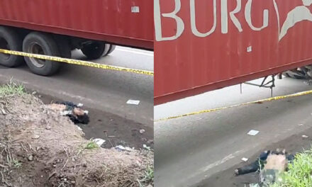 Presunto motoladrón muere tras intentar asaltar un cabezal en la Ruta al Pacifico (Video)