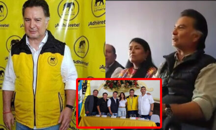 Portillo brinda mensaje antes los medios luego de presentarse con nueva agrupación política (Video)