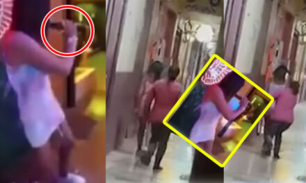 Madre saca a su hija de una discoteca cuando tomaba cerveza con sus amigos (Video)