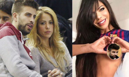 La nueva novia de Gerard Pique se maquilla para ser idéntica a Shakira