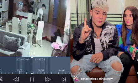 Influencer es captado pegándole a su pareja y afirma que es normal en todas las parejas (Video)