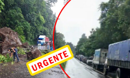 Tránsito complicado en la Ruta de Retalhuleu a Quetzaltenango por varios derrumbes (Video)