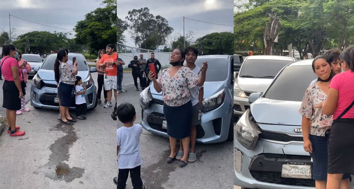 Menor de edad manejaba sin licencia, al momento que la PNC le hace el alto se da a la fuga (Video)