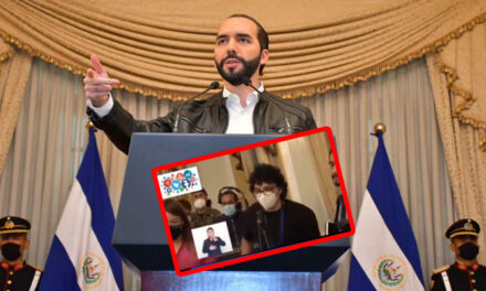 El Presidente de El Salvador Nayib Bukele desenmascara a periodistas (Video)