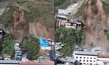 Deslizamiento de cerro en Perú sepultó al menos 150 viviendas (Video)