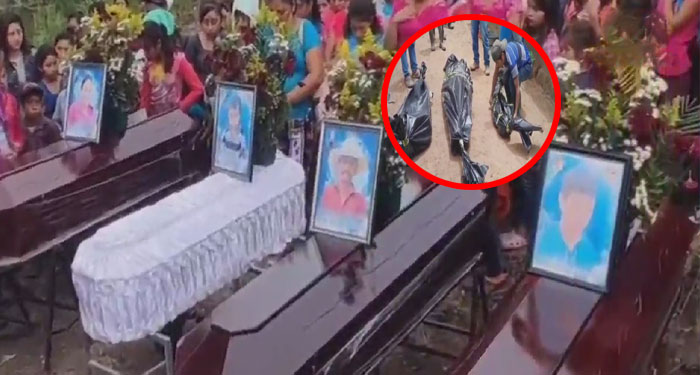 “Descansen en paz” Dan el último adiós a familia masacrada en Chiquimula (Video)