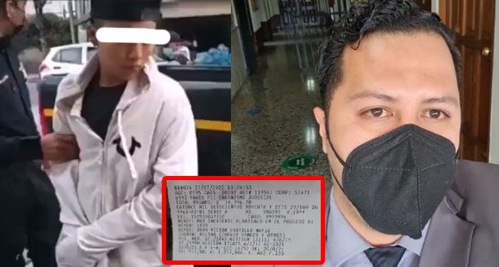 Juan Víctor Castillo cancela multa a pandillero “Alias el carnicero” (Video)