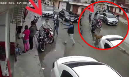 Momento en que pandillero es capturado cuando cobraba extorsión (Video)