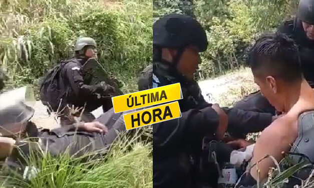 Invasores atacan a balazos a la PNC tras desalojarlos en 4 fincas (Video)