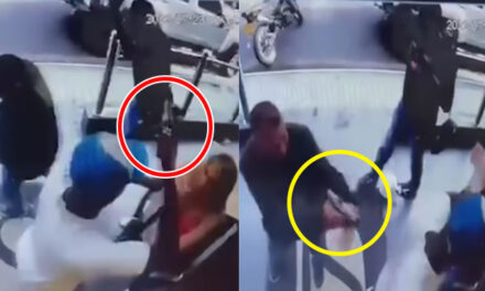 Hombre mata a balazos a un delincuente cuando asaltaba a una joven (Video)