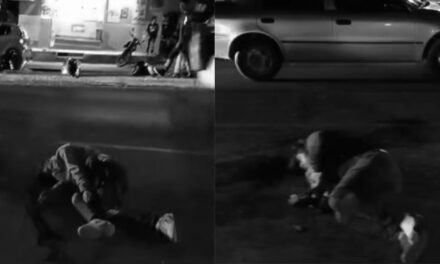Vehículo arrolla dos hombres mientras cruzaban en la Terminal de Quetzaltenango (Video)